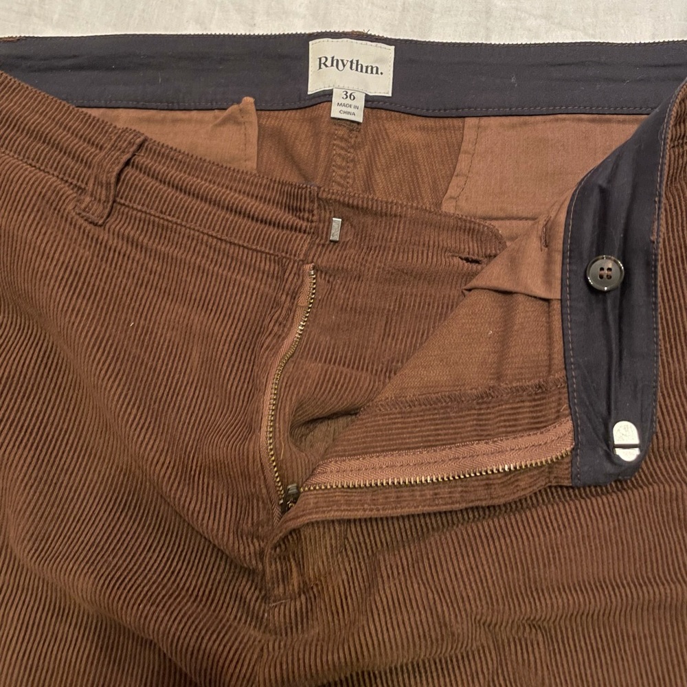 Cord Pants - Almond - Rhythm